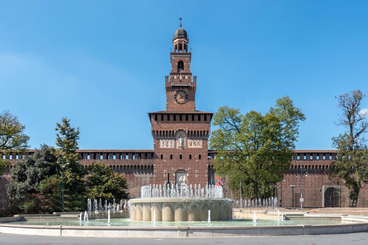 The Couper Castello Hotell Milano Eksteriør bilde