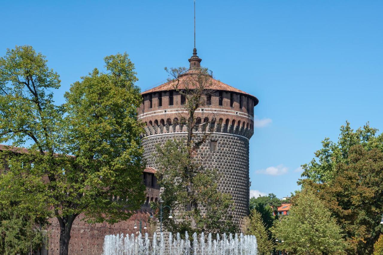 The Couper Castello Hotell Milano Eksteriør bilde